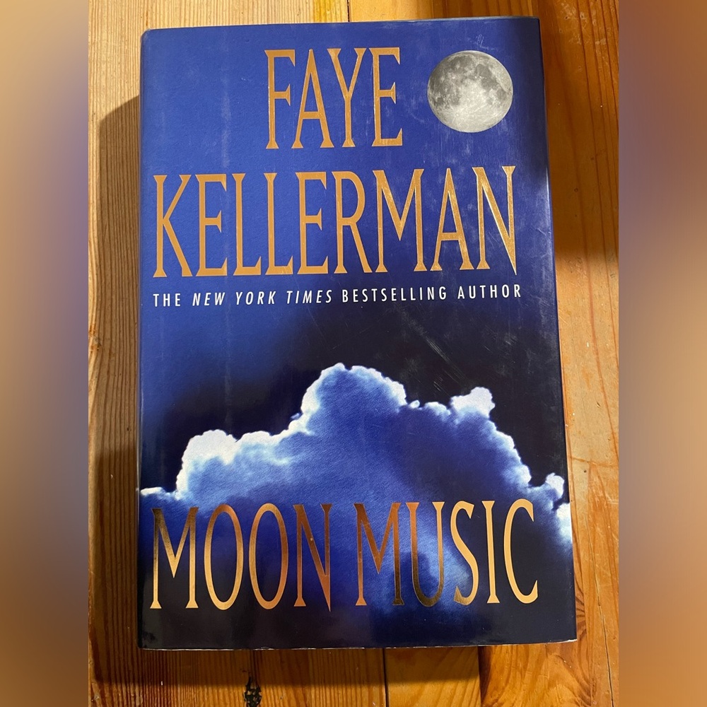 Faye Kellerman Moon Music Hard Cover EUC